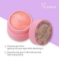 10g Cream Eyelash Extension Remover (for Mink Lashes) – Odorless, non-toxic, and harmless; removes quickly