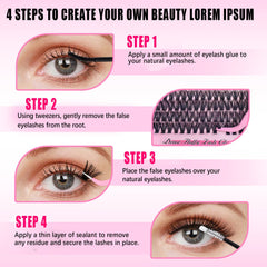 740 False Eyelashes with Lower Lashes