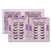 14-Pair Complete Magnetic Lash & Eyeliner Mega Set – The Ultimate Lash Wardrobe