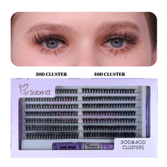 30D&40D Individual Lash Kit with 280pcs Clusters/Bond&Seal/Remover/Applicator