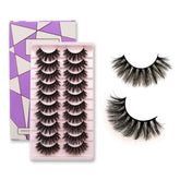 10 Pairs Faux Mink Value Lash Bundles-A31