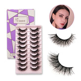 10 Pairs Faux Mink Value Lash Bundles-A26