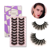 10 Pairs Faux Mink Value Lash Bundles-A31