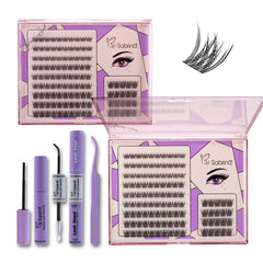DIY Hybrid Look Eyelas Kit 1#