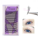 Wispy Anime Lashes Fluffy Tower Tip Premade Volume Eyelash Extensions #Type D