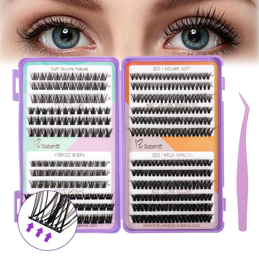 Ditch the Glue, Flaunt the Lash: The Ultimate 8-in-1 No Glue Lash Book Set