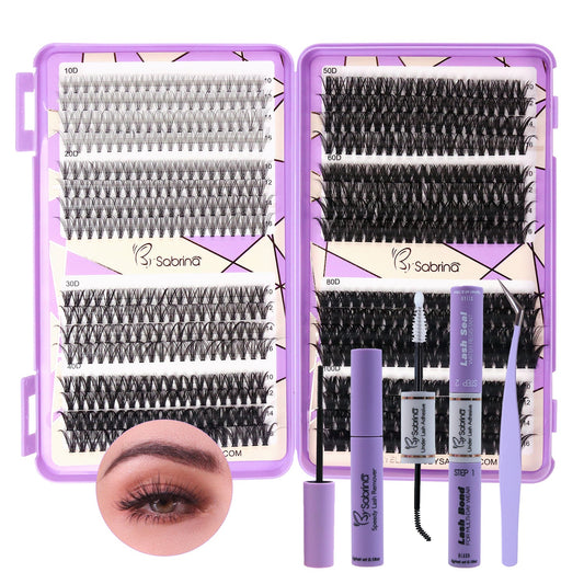 The Ultimate Guide to DIY Glam: 10D–100D Individual Lash Kit by Sabrina