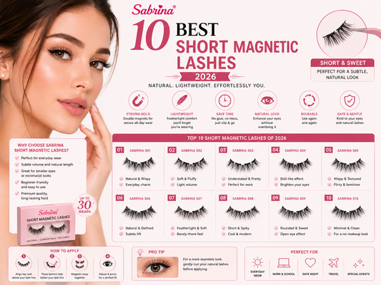 10 Best Short Magnetic Lashes 2026: The Honest Guide to Lashes That Look Expensive, Not Heavy