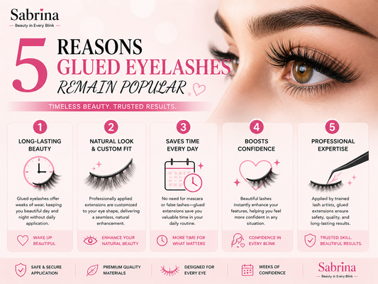 5 REASONS GLUED EYELASHES REMAIN POPULAR: AN EXPERT INDUSTRY GUIDE