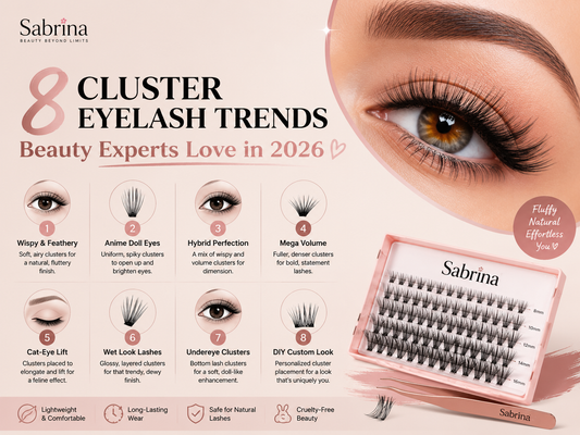 8 Cluster Eyelash Trends Beauty Experts Love in 2026