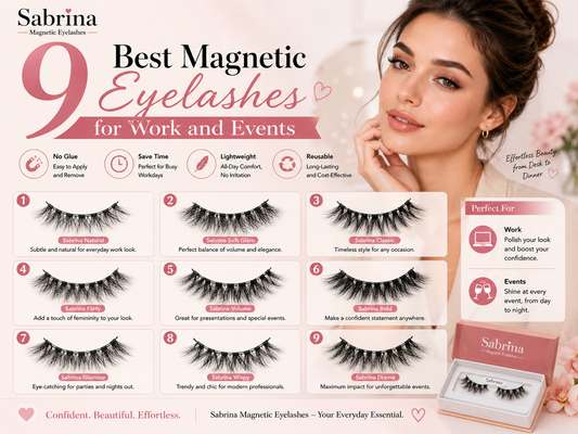 9 Best Magnetic Eyelashes for Work and Events