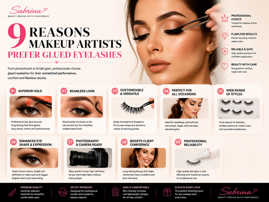 9 Reasons Makeup Artists Prefer Glued Eyelashes (The Professional Standard)