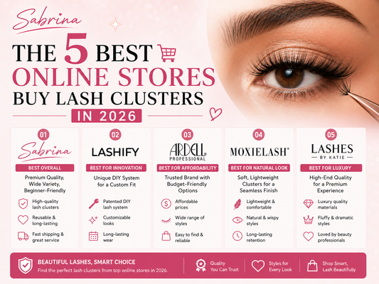 The 5 Best Online Stores Buy Lash Clusters in 2026