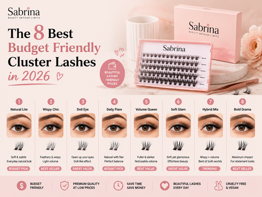 The 8 Best Budget Friendly Cluster Lashes in 2026: An Expert Buyer's Guide