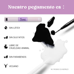 Hypoallergenic Waterproof 2-in-1 Eyelash Glue 10 ml