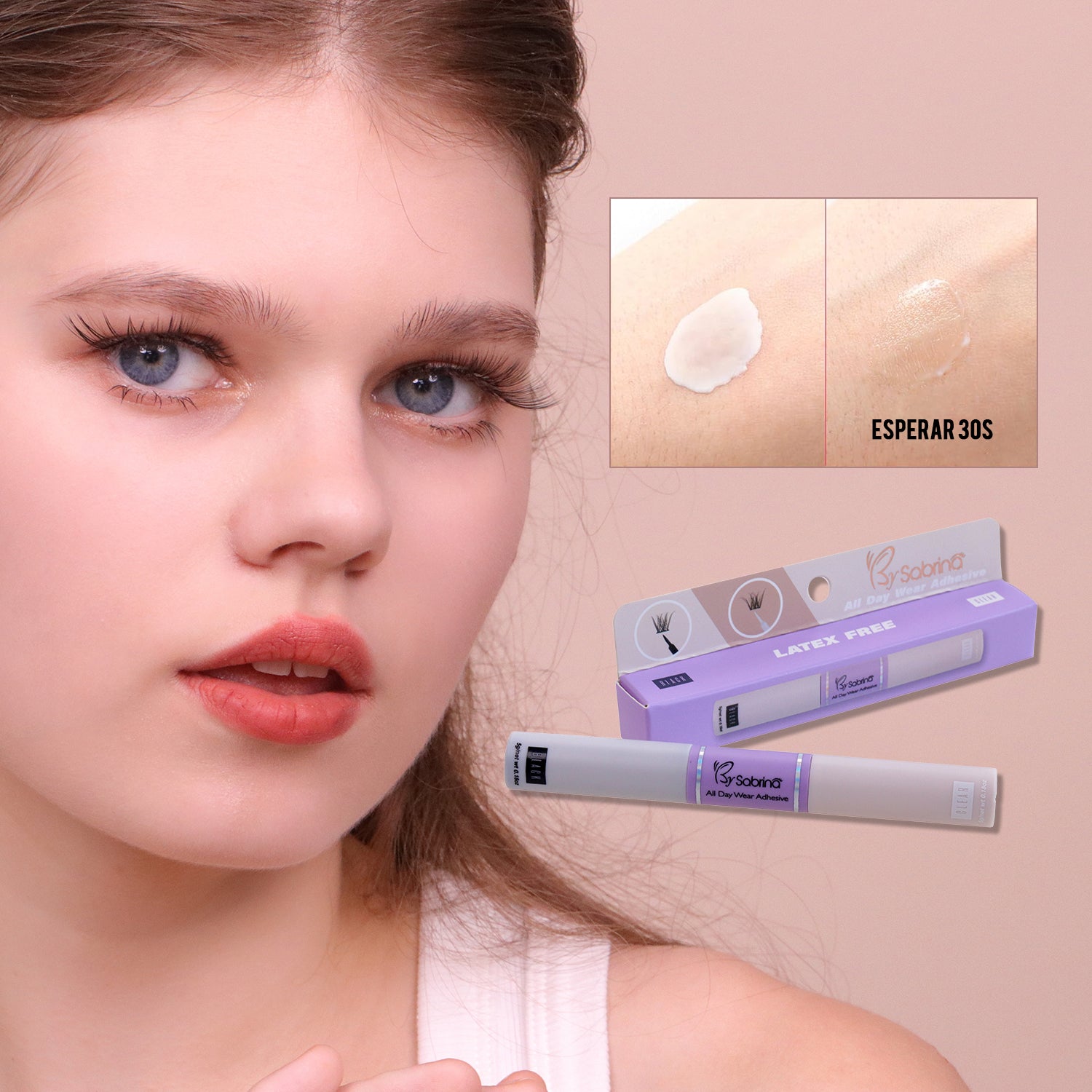 Hypoallergenic Waterproof 2-in-1 Eyelash Glue 10 ml