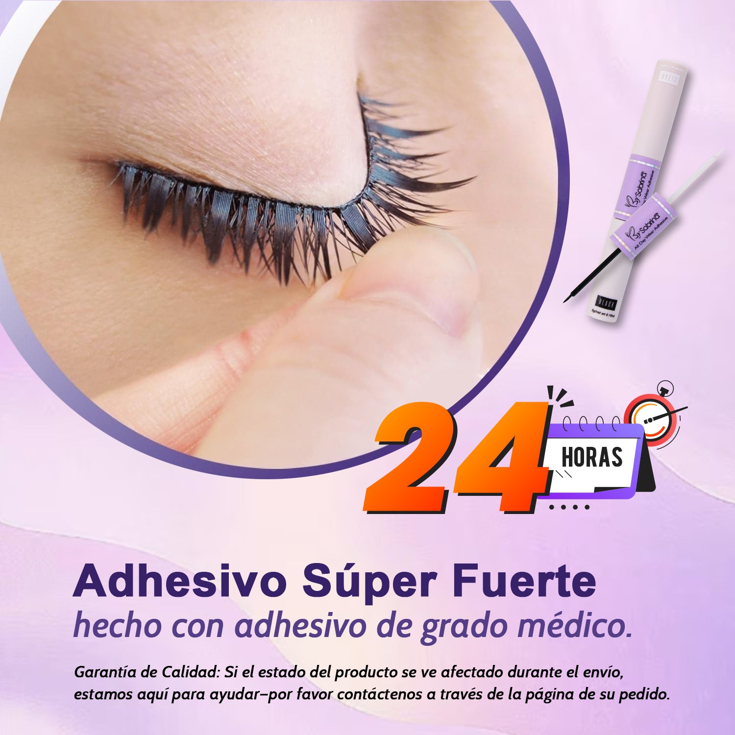 Hypoallergenic Waterproof 2-in-1 Eyelash Glue 10 ml