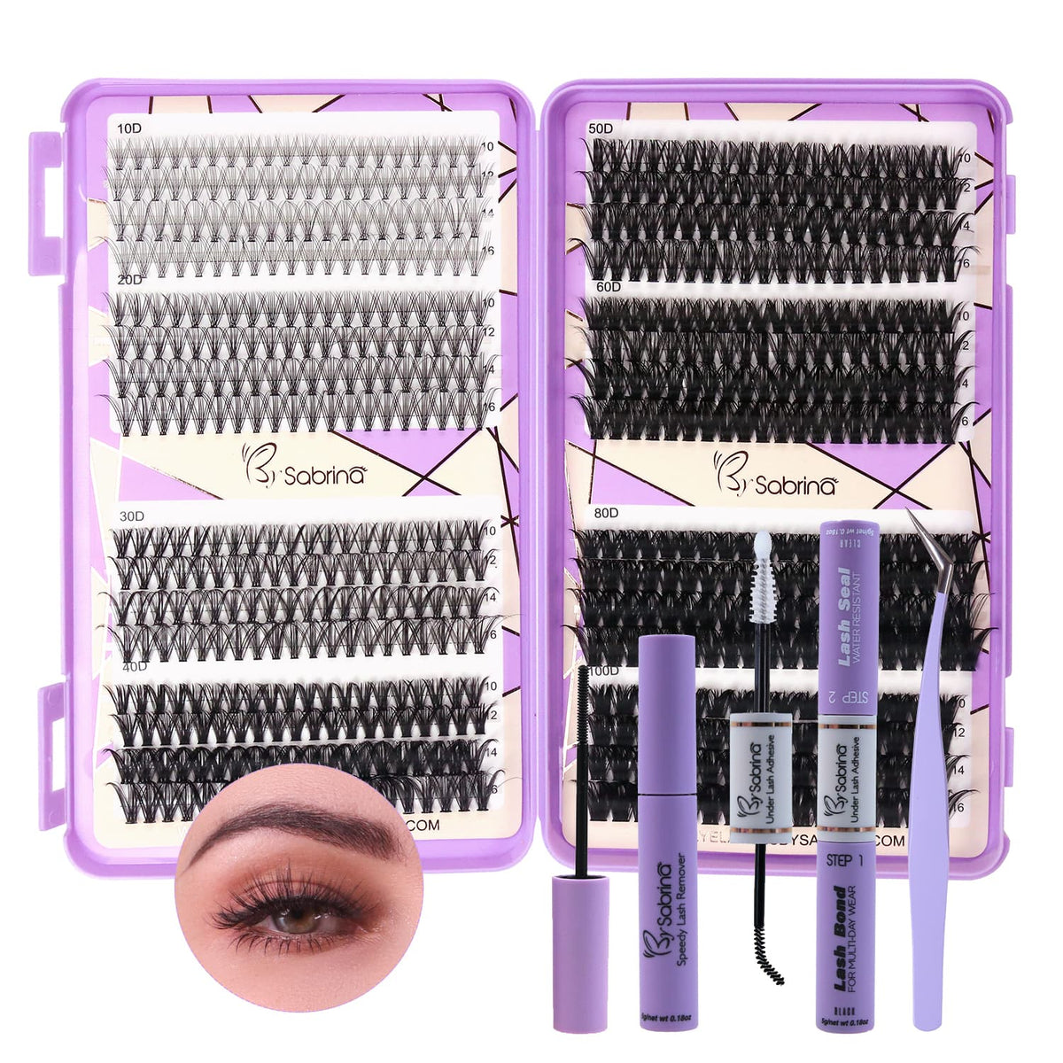 10D~100D Individual Lash Kit