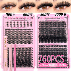 740 False Eyelashes with Lower Lashes