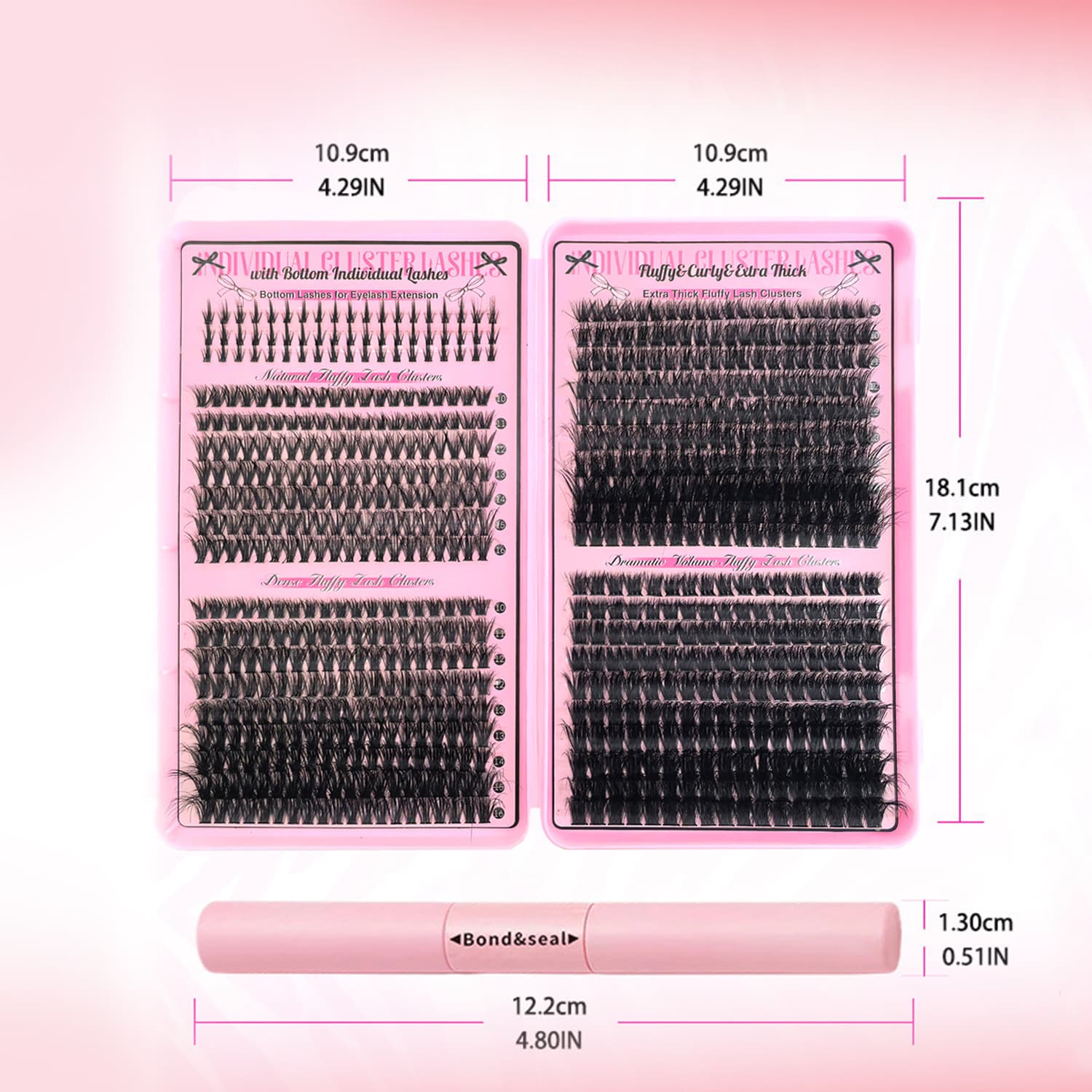 740 False Eyelashes with Lower Lashes