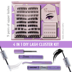 Hybrid Look Pre-Mappded DIY Eyelash Extensions Kit