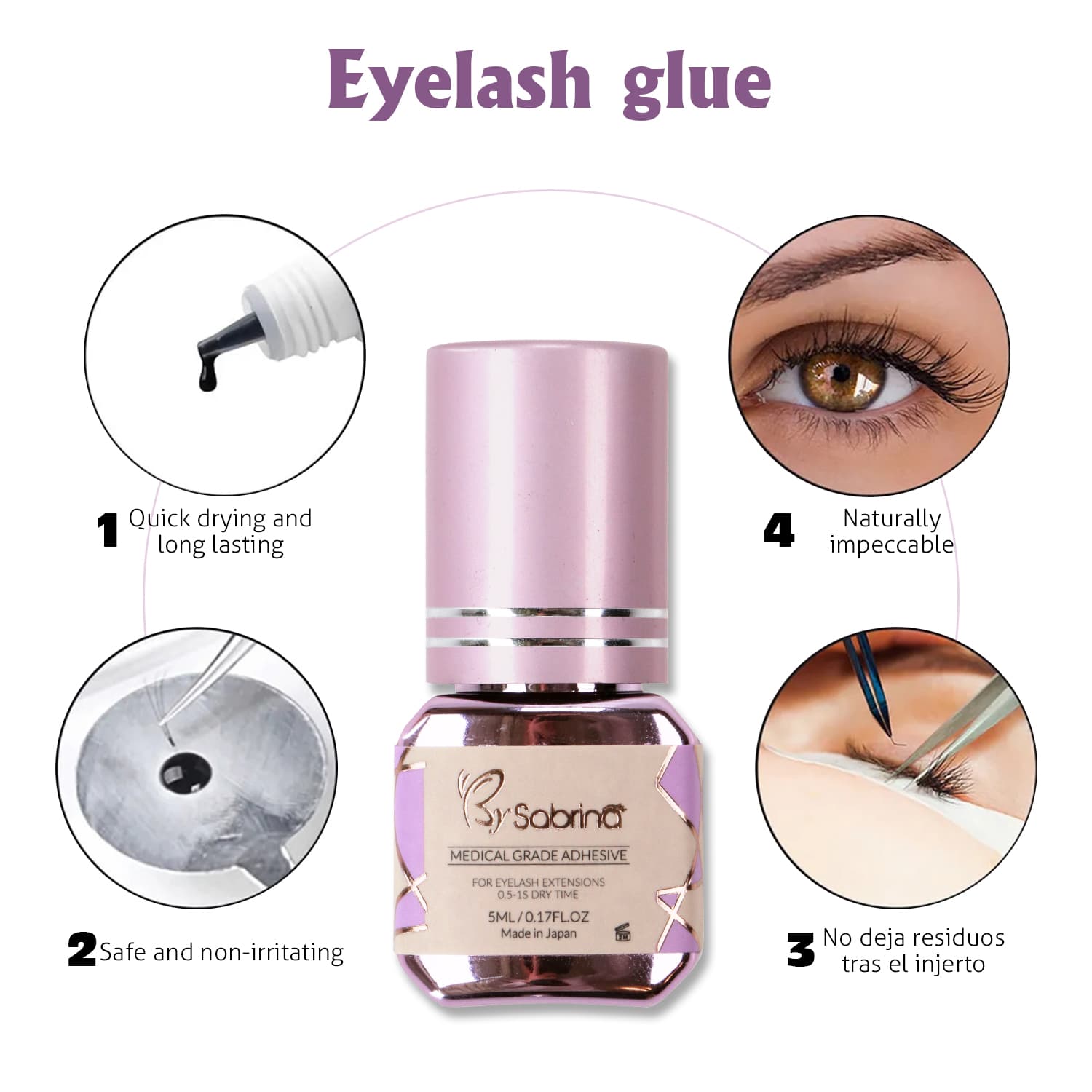 Adhesive Eyelash Extension Glue 5ml Original