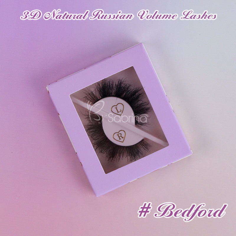 Bedford D Curl Natural Russian Volume Lashes