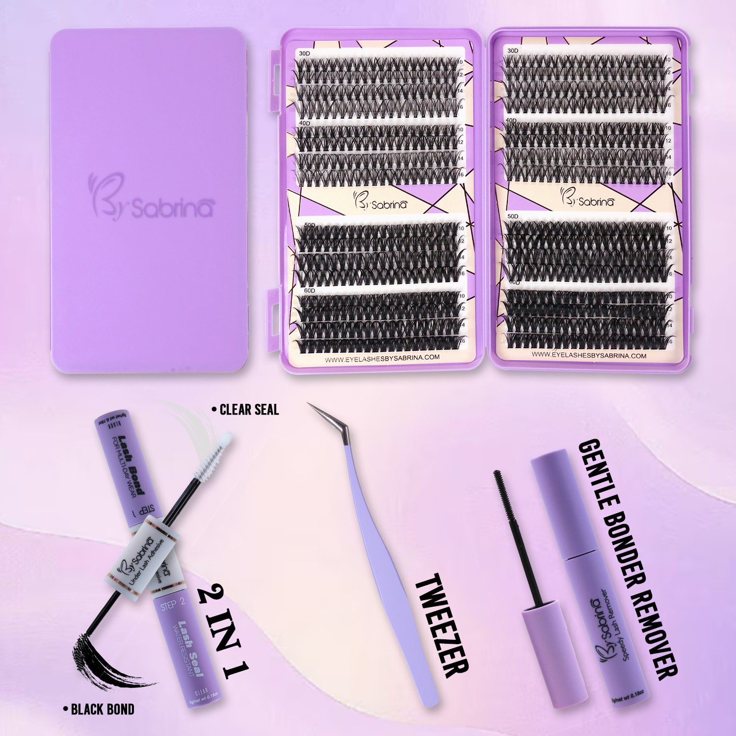 30D&40D&50D&60D Individual Lash Kit