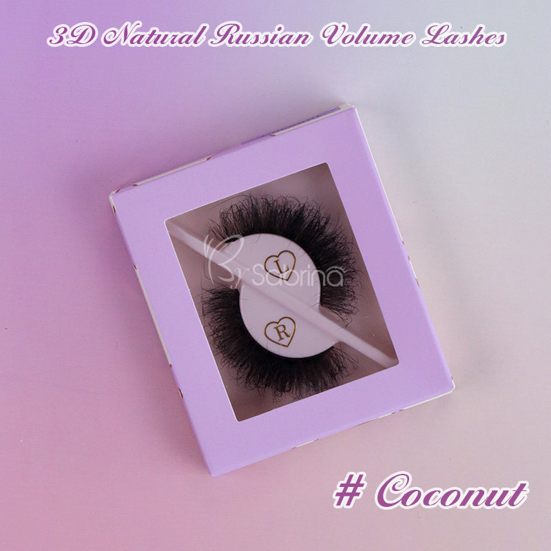 Coconut D Curl Russian Volume Lashes