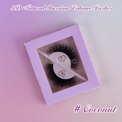 Coconut D Curl Russian Volume Lashes