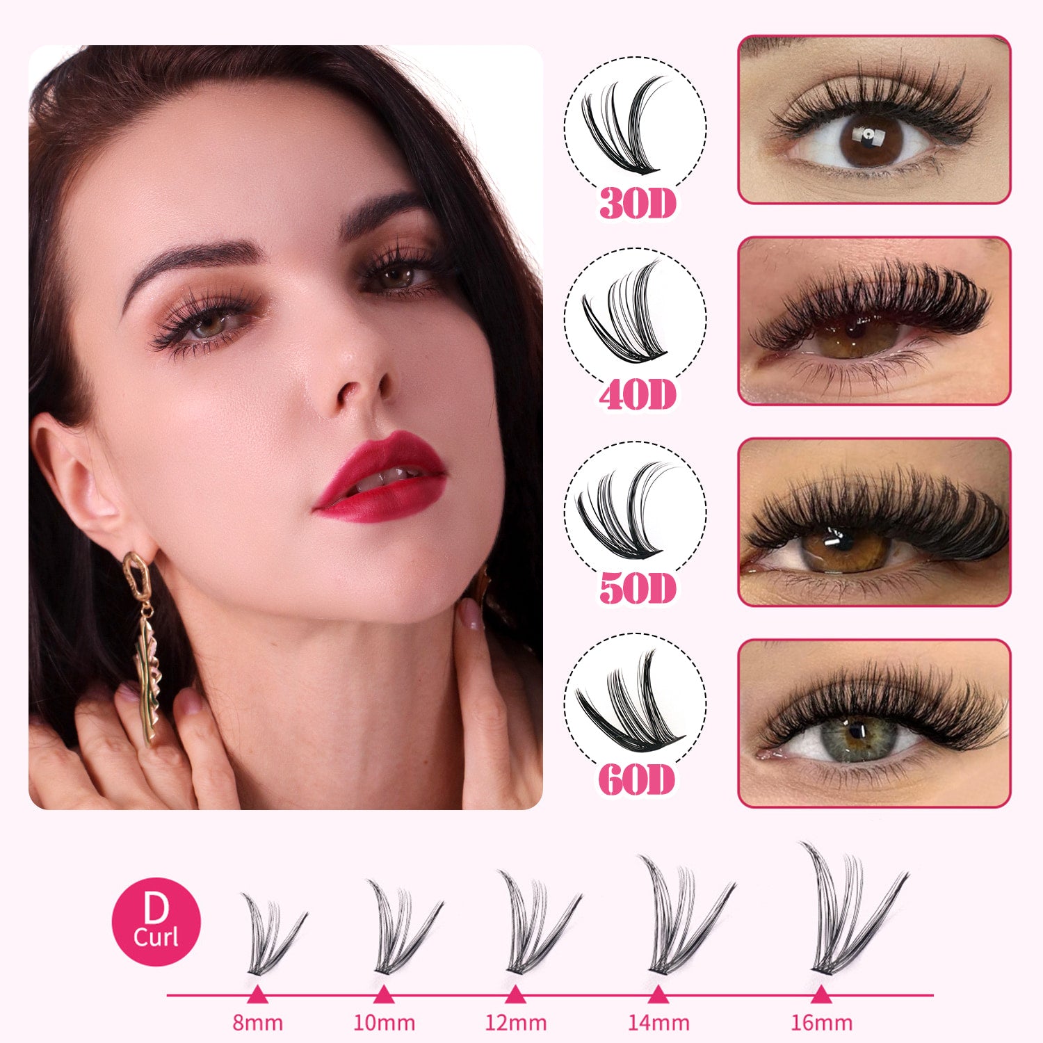 30D&40D&50D&60D Individual Lash Kit