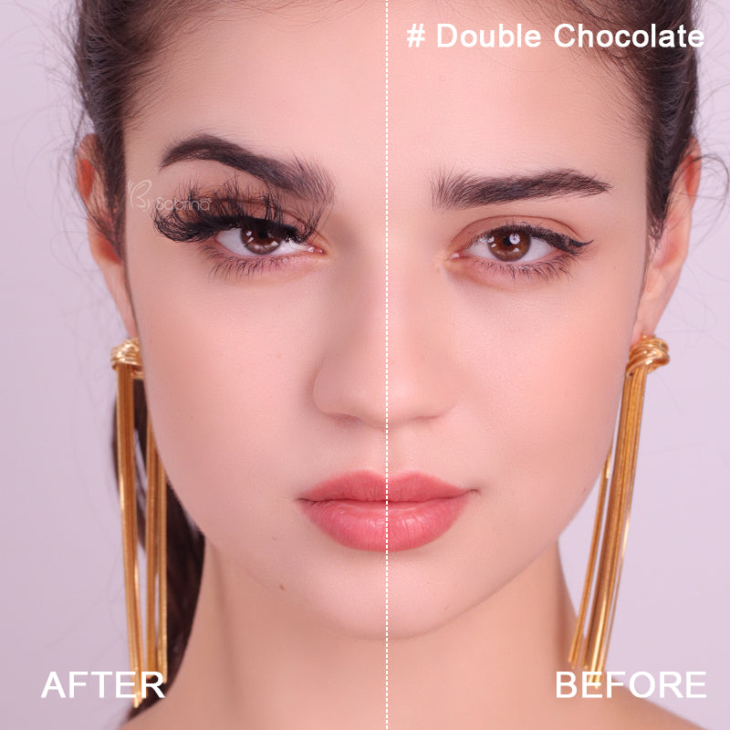 Double Chocolate 3D Dramatic Russian Volume Lashes