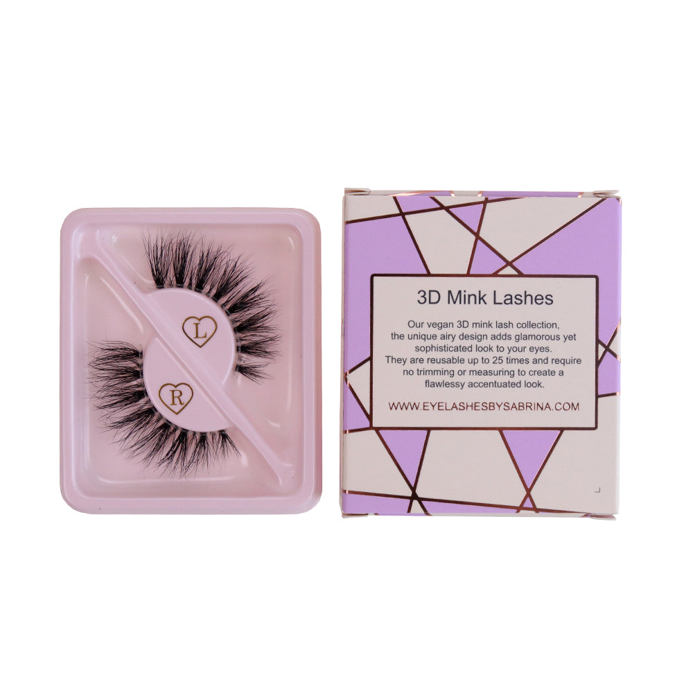 Gerbera Invisible 3D Mink Lashes