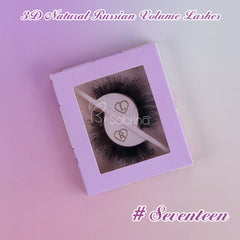 Seventeen D Curl Natural Russian Volume Lashes