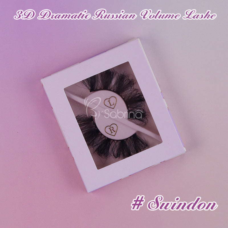 Swindon 3D Dramatic Russian Volume Lashes