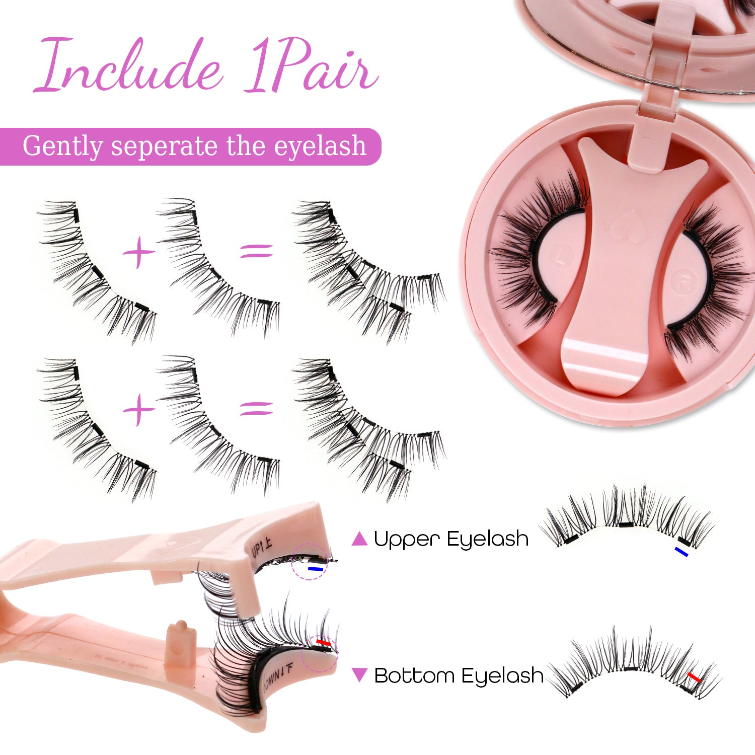 1. Sabrina TG10 Magnetic False Lashes Kit