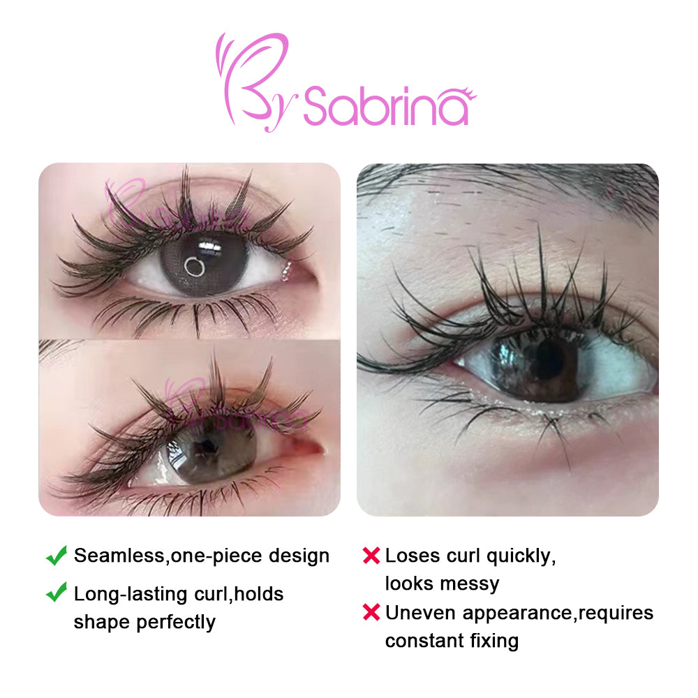 Wispy Anime Lashes Fluffy Tower Tip Premade Volume Eyelash Extensions #Type C