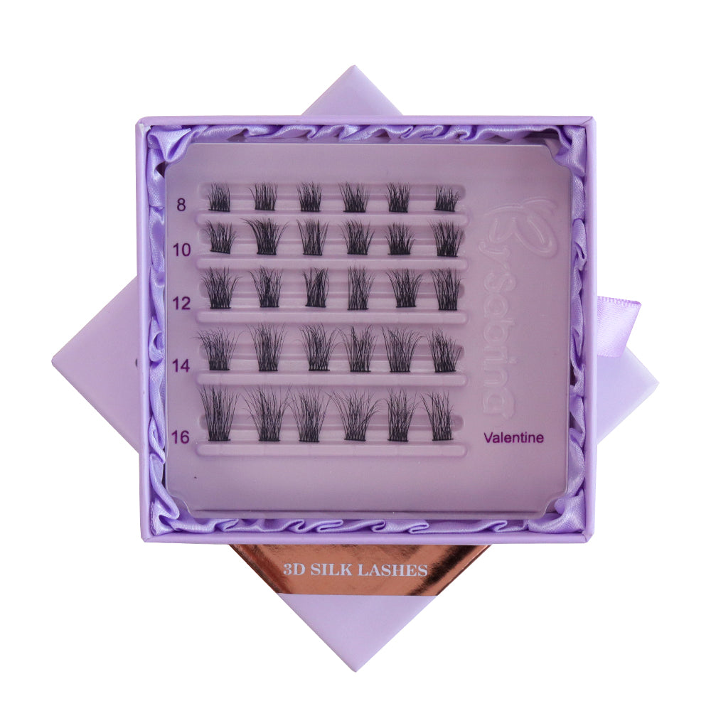 2. By Sabrina Valentine Fluffy Silk Lashes