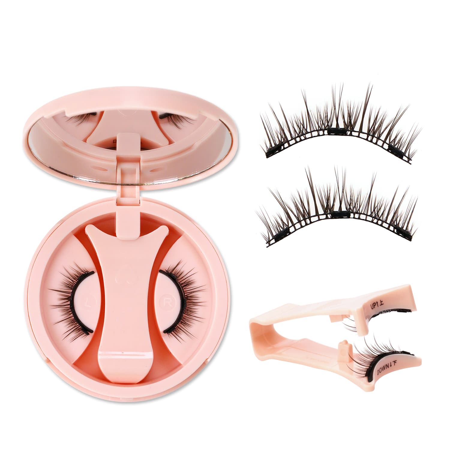 Sabrina Magnetic Lashes Kit – Natural Look #3 (Best Overall)  Sabrina Magnetic Lashes Kit – Natural Look, Fluffy &amp; Lightweight with Applicator #3