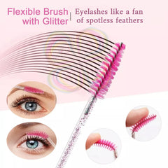 Mascara brush / Lip applicators / Micro brush applicator for eyelash extension makeup Disposable accessories